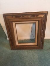 VINTAGE HAND CARVED UNIQUE WOOD FRAME FOR PAINTING  10 X 8 INCH picture