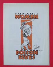 Poison Elves Women Portfolio #147/777 Signed & Numbered Drew Hayes picture
