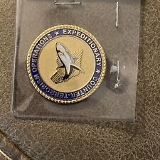 Navy special ops death from the sea challenge coin. special forces. seal picture