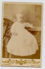 Cabinet Photo - Baby, long dress - Arm resting on table - Detroit, Michigan picture