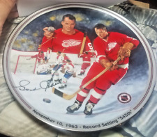 1996 LIMITED EDITION GORDIE HOWE DOMINION CHINA LTD 545TH GOAL DECORE PLATE picture