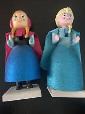Disney's Frozen 2015 Anna And Elsa Princess Nutcracker Collectible picture