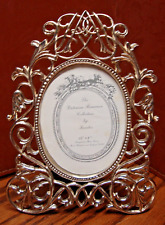 PHOTO FRAME Silver-Plated THE VICTORIAN ROMANCE COLLECTION by Landes 3.5x5