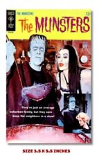 THE 1960'S THE MUNSTERS OLD COMIC COVER MAGNET  3.5 X 5.5 