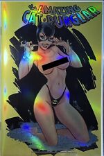 THE AMAZING CAT-BURGLAR KARYCH Z-RATED FOIL COA 43/50 AMAZING SPIDERMAN 607 picture