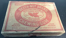 BEECH-NUT ANTIQUE CANDY DISPLAY BOX – Canajoharie, NY, 5c Peppermint Gum picture
