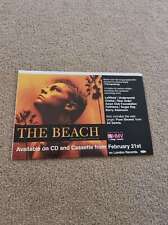 TNEWM115 ADVERT 5X8 THE BEACH - MOTION PICTURE SOUNDTRACK picture