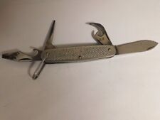Vintage 1992 Camillus Army Military Pocket Knife 4-Blades Survival Knife picture