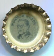 1969 Coke Cap - Big Name Bingo - President Woodrow Wilson UNPRESSED picture