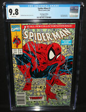 Spider-Man #1 - Todd McFarlane Poly-bag Edition - Newsstand - CGC 9.8 - 1990 picture