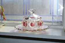 EAPG Domed Butter Dish Antique 1900s picture