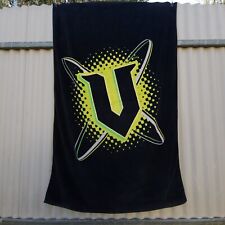 Rare Y2K V Energy Drink Green & Black Beach Towel picture