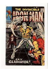 Iron Man 7 F Fine Gladiator Appearance 1968 picture