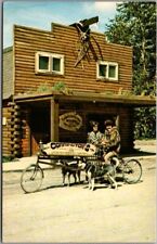 SKAGWAY, Alaska Postcard CORRINGTONS ALASKAN IVORY CO. Gift Shop c1960s Unused picture