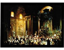 card 🎭🎼🎵🎶 METROPOLITAN OPERA TOSCA PUCCINI Act I Vintage style #T31 post picture