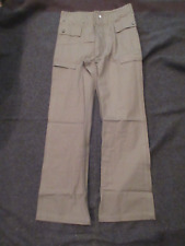 REPRO US ARMY WW2 HBT TROUSERS AT THE FRONT 34x33 LIGHT SHADE NEW picture