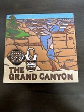 Vintage 1995 Earthtones Art Tile Trivet Arizona Grand Canyon Krit picture