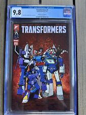 Transformers #1 CGC 9.8 🔥Johnson Variant Cover A 🔥 Image/Skybound 10/2023 picture