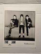 The Jam British Mod Band Vintage 1979 Polygram Photo Paul Weller Bruce Foxton picture