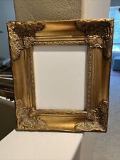 Beautiful Large Gold Gilt Museum Wood Picture frame 13.5x 15.5 / 8x10 picture