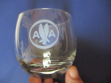 Vintage 1960s American Airlines mixed drink glass (old logo 1962-1967) picture