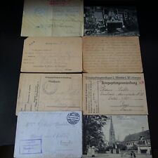 WW1 - Camp Of Munster - COVER Of Prisoner of War 14-18 - Cover x8 - Lot 8 picture