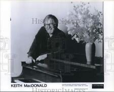 1985 Press Photo Musician Keith MacDonald - hcp73938 picture