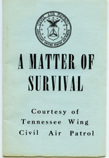 1980s Tennessee Wing Civil Air Patrol Flyer Matter of Survival Canyon Gear picture