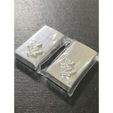 Zippo Silver Metal Swarovski 2 Pieces Limited Edition Made In 2004 picture