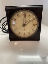 Vtg 1940s Westclox Big Ben Bakelite Alarm Clock Model S6-D Electric For Repair picture