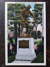World War Memorial, Templeton, MA (#2) - Early-Mid 1900s, Rough Edges  picture