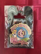 Disney Alice In Wonderland 60 Wonderful Years Pin Cheshire Cat Cast LE500 2018 picture