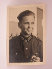 Original WWII German Army Soldier Portrait Photo picture