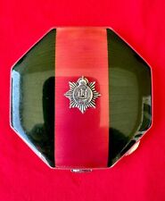 STERLING SILVER ENAMEL COMPACT, PAGE, KEEN & PAGE, BHAM, 1935 picture