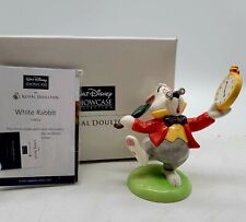 Royal Doulton Disney Showcase White Rabbit Figurine Alice in Wonderland in Box  picture