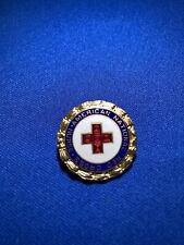 WWII/2 era US American National Red Cross Nurse Pin #60414 Pin-back marked  picture