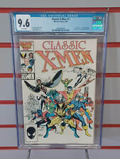 CLASSIC X-MEN #1 (Marvel Comics, 1986) CGC Graded 9.6   ~ART ADAMS ~WHITE Pages picture