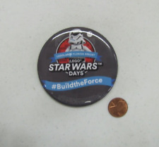 LEGO Legoland Florida - STAR WARS DAYS 2017 - Build The Force - 3” Button Pin picture