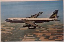 Vintage Postcard Ethiopian Airlines Plane Boeing 707 b AA22 picture