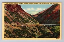 Salt Lake City UT-Utah, Stillman Memorial Bridge, Antique, Vintage Postcard picture