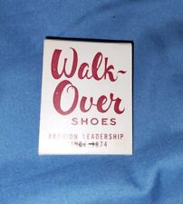 Walk-Over Shoes Vintage Unused Matchbook, Diamond Match Co picture