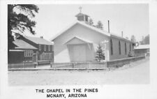 Chapel in Pines McNary Arizona 1940s RPPC Photo Postcard 9203 picture