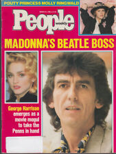 PEOPLE 3/24 1986 George Harrison Madonna Molly Ringwald Georgia O'Keeffe picture
