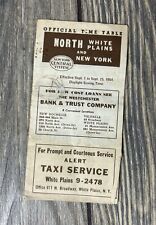 Vintage Sept 1 To 25 1954 North White Plains And New York New York Central  picture
