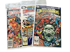 Contest of Champions Limited Series Comics #1-3, Vintage, 1982,  picture