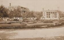 1910 RPPC Sunken Garden on Paseo Kansas City Real Photo Postcard picture