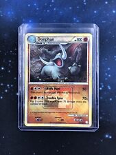 Pokemon Donphan REVERSE HOLO League Promo Card 40/123 Cross Hatch HGSS Very Rare picture