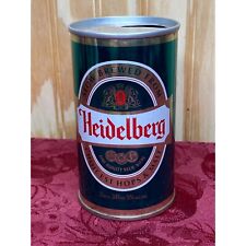 Vtg Heidelberg Choicest Hops & Malt Beer Can Green Gold Blue Red Open Pull Tab E picture