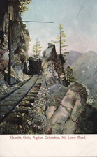 c1910 Granite Gate, Alpine Extension, Mt Lowe Road Railway, California. Unposted picture