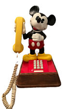 Vintage 1976 Mickey Mouse Telephone Yellow Handset-RARE picture